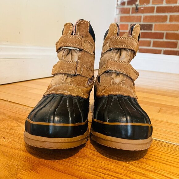 Totes Men's Snowbank Water Poof Winter Boots, Brown, Size 12 D - Picture 15 of 16